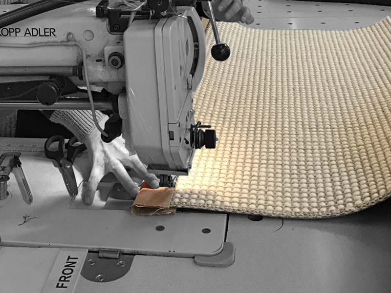 hand crafting rugs