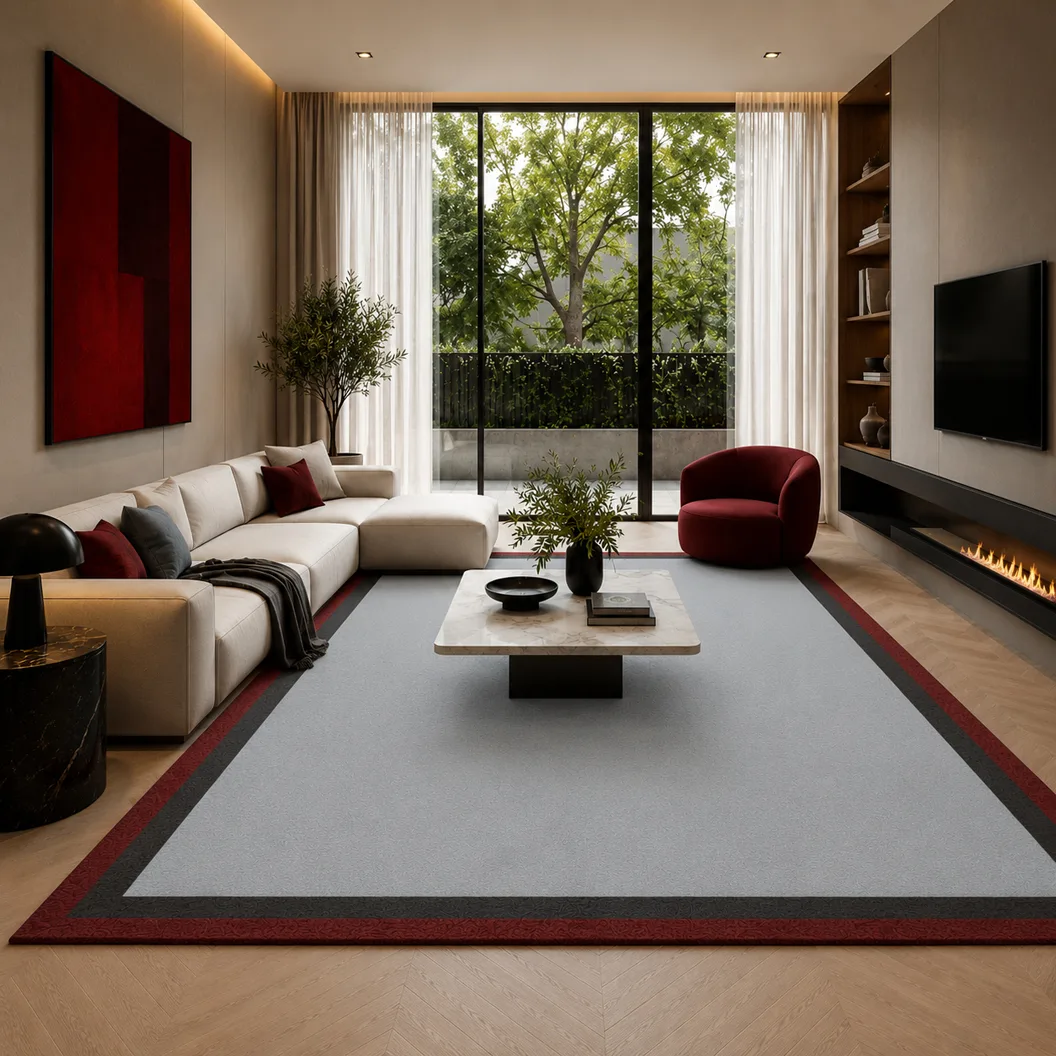 Wool & Art Silk Rug