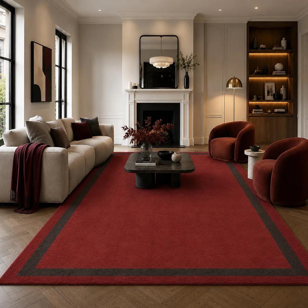 Wool & Art Silk Rug