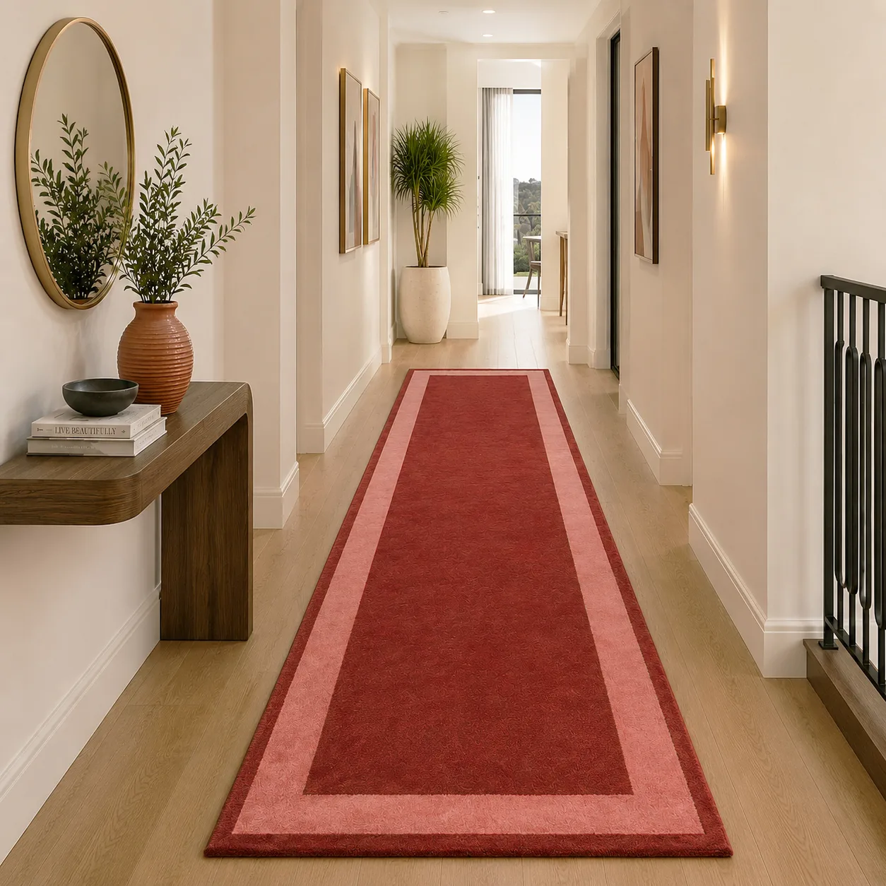 Wool & Art Silk Runner